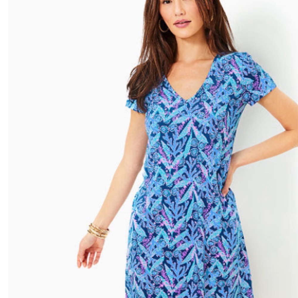 Lilly Pulitzer Etta V-Neck Dress